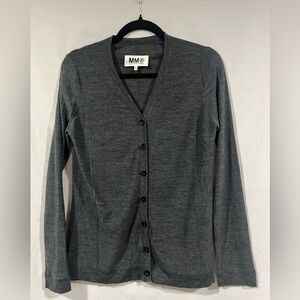 Maison Martin Margiela Charcoal merino wool Sweater medium